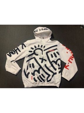 Members Only x Keith Haring Windbreaker Jacket